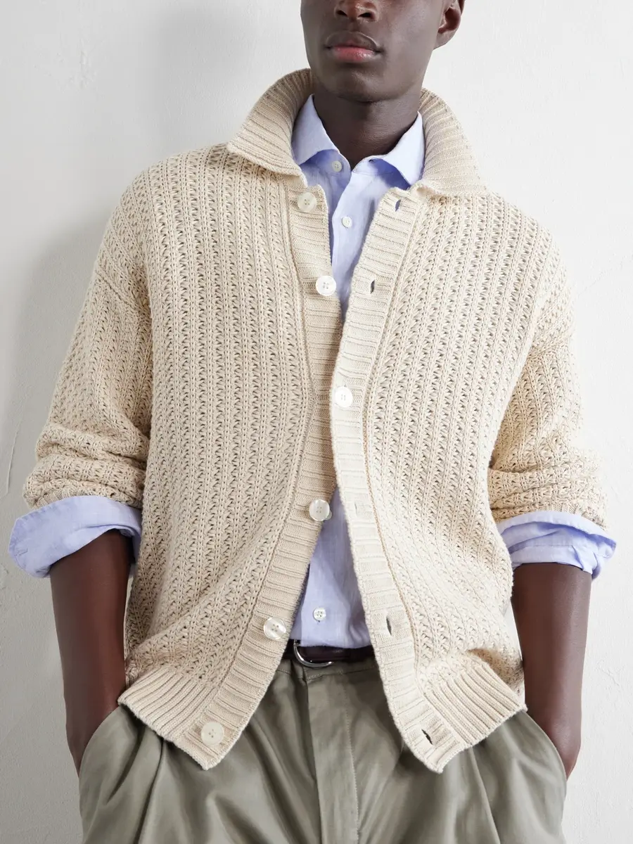 Orlebar Brown Thomas Organic Cotton Cardigan - Men | Thumbnail 5 Orlebar Brown Thomas Organic Cotton Cardigan - Men | Thumbnail 5