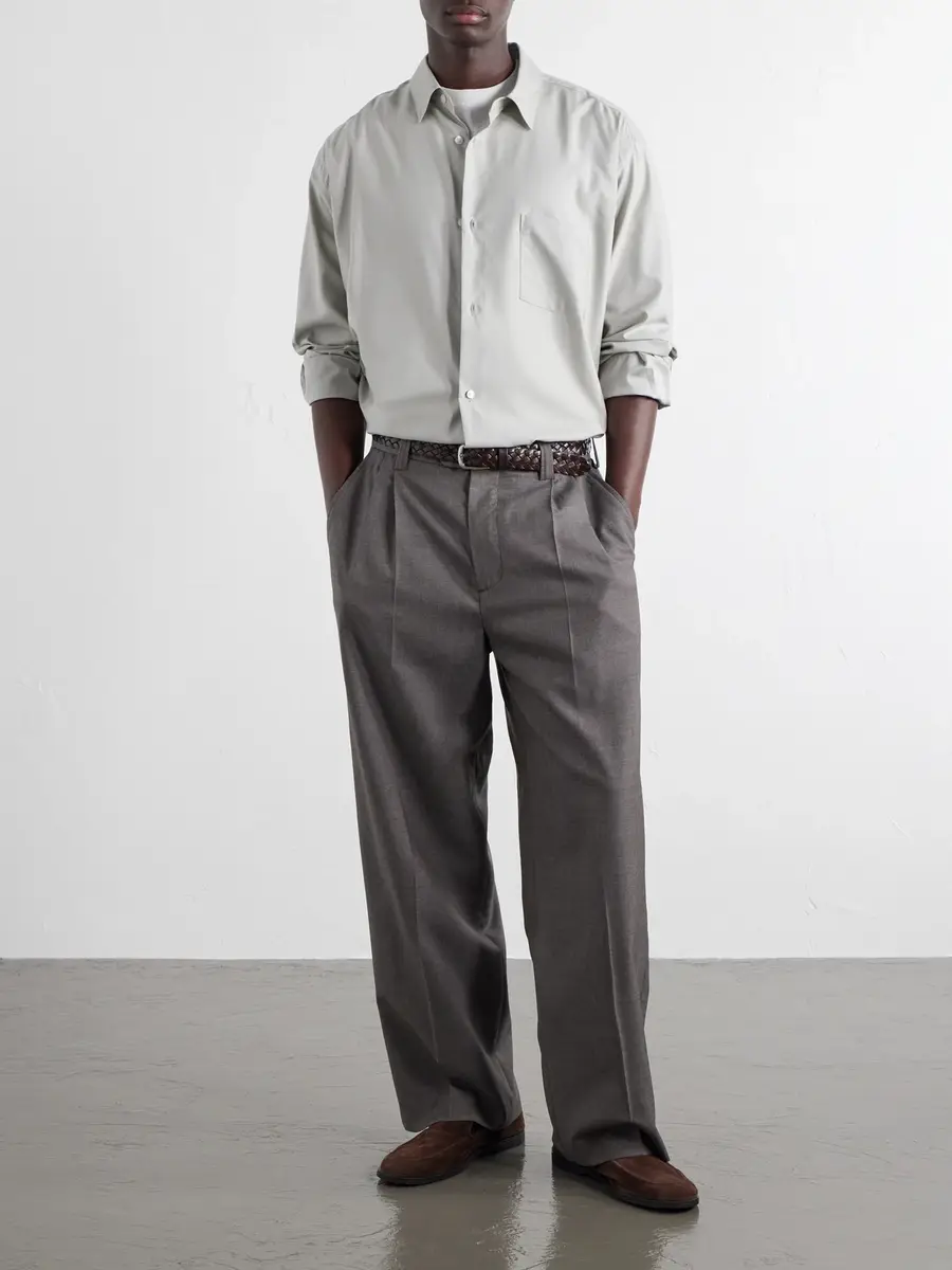 ssstein Cotton-Satin Shirt - Men | Thumbnail 2 ssstein Cotton-Satin Shirt - Men | Thumbnail 2