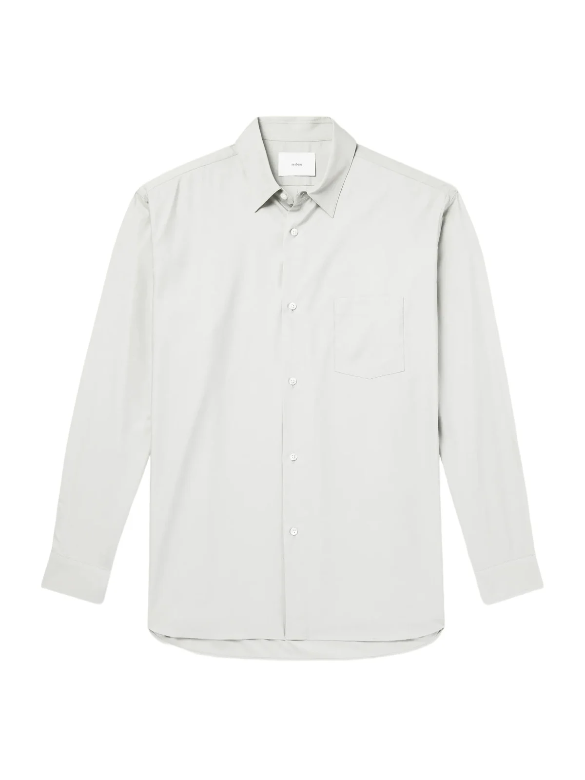 ssstein Cotton-Satin Shirt - Men