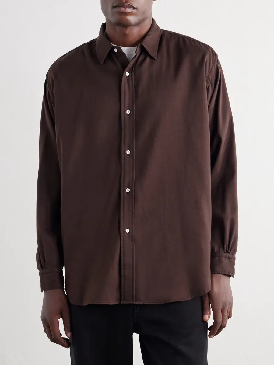 A.PRESSE Cotton-Twill Shirt - Men | Thumbnail 3