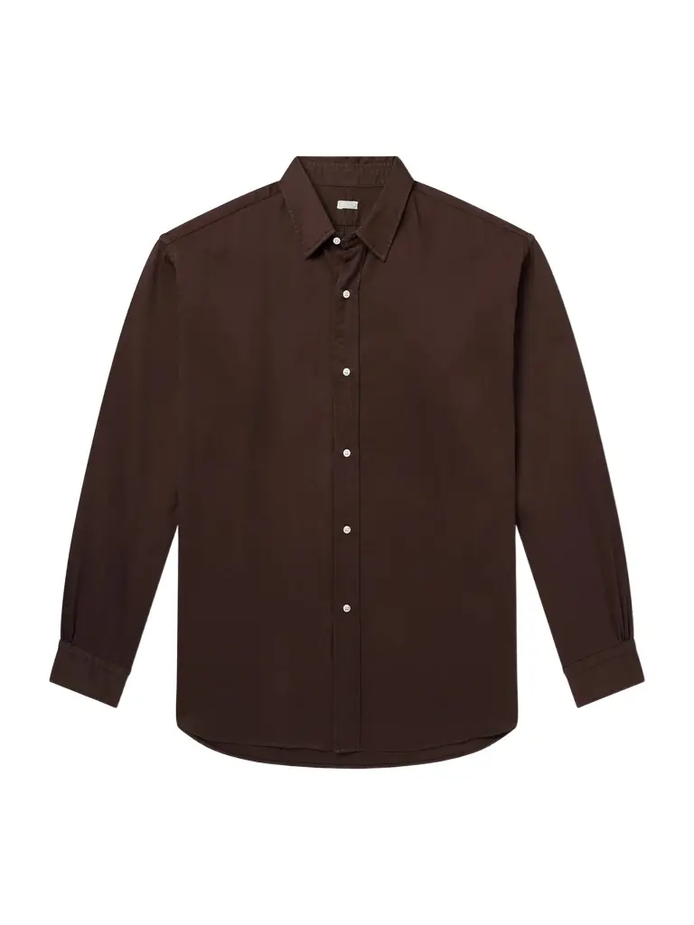 Cotton-Twill Shirt - Men