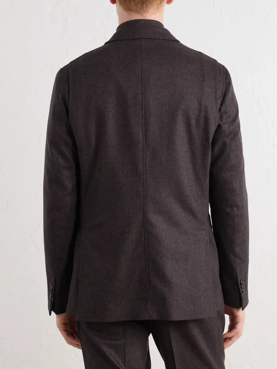 Slowear Incotex Wool-Blend Flannel Suit Jacket - Men | Thumbnail 4