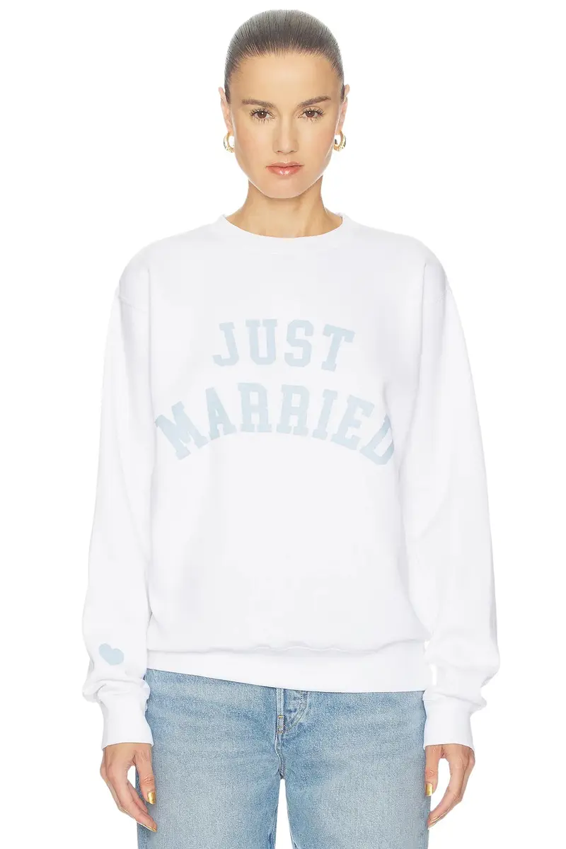 DEPARTURE Just Married Sweatshirt