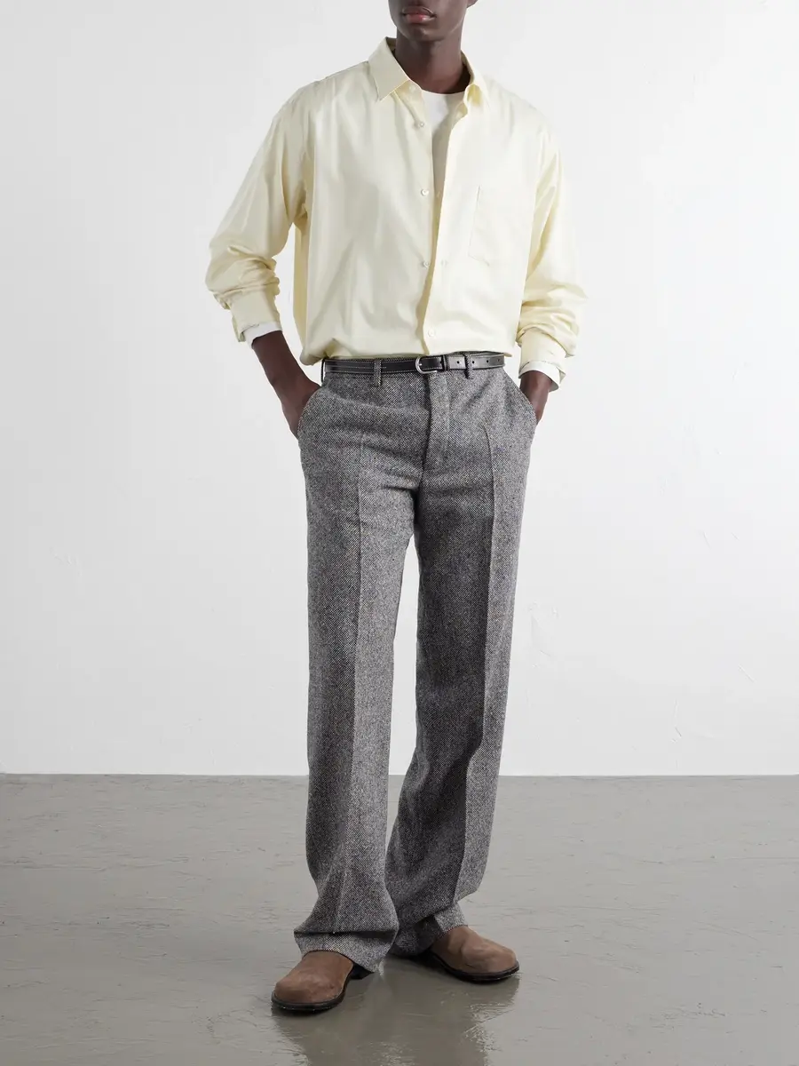ssstein Cotton-Satin Shirt - Men | Thumbnail 2 ssstein Cotton-Satin Shirt - Men | Thumbnail 2