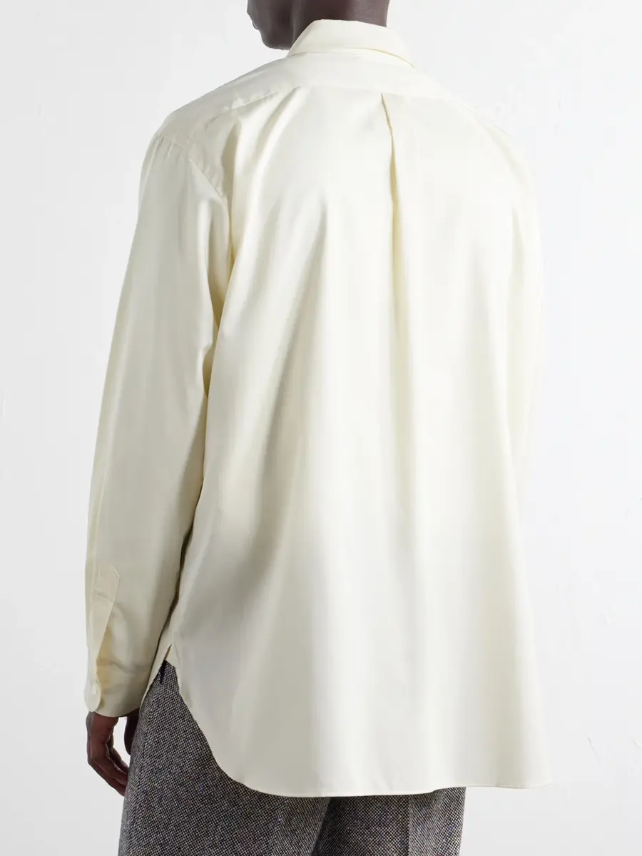 ssstein Cotton-Satin Shirt - Men | Thumbnail 4 ssstein Cotton-Satin Shirt - Men | Thumbnail 4