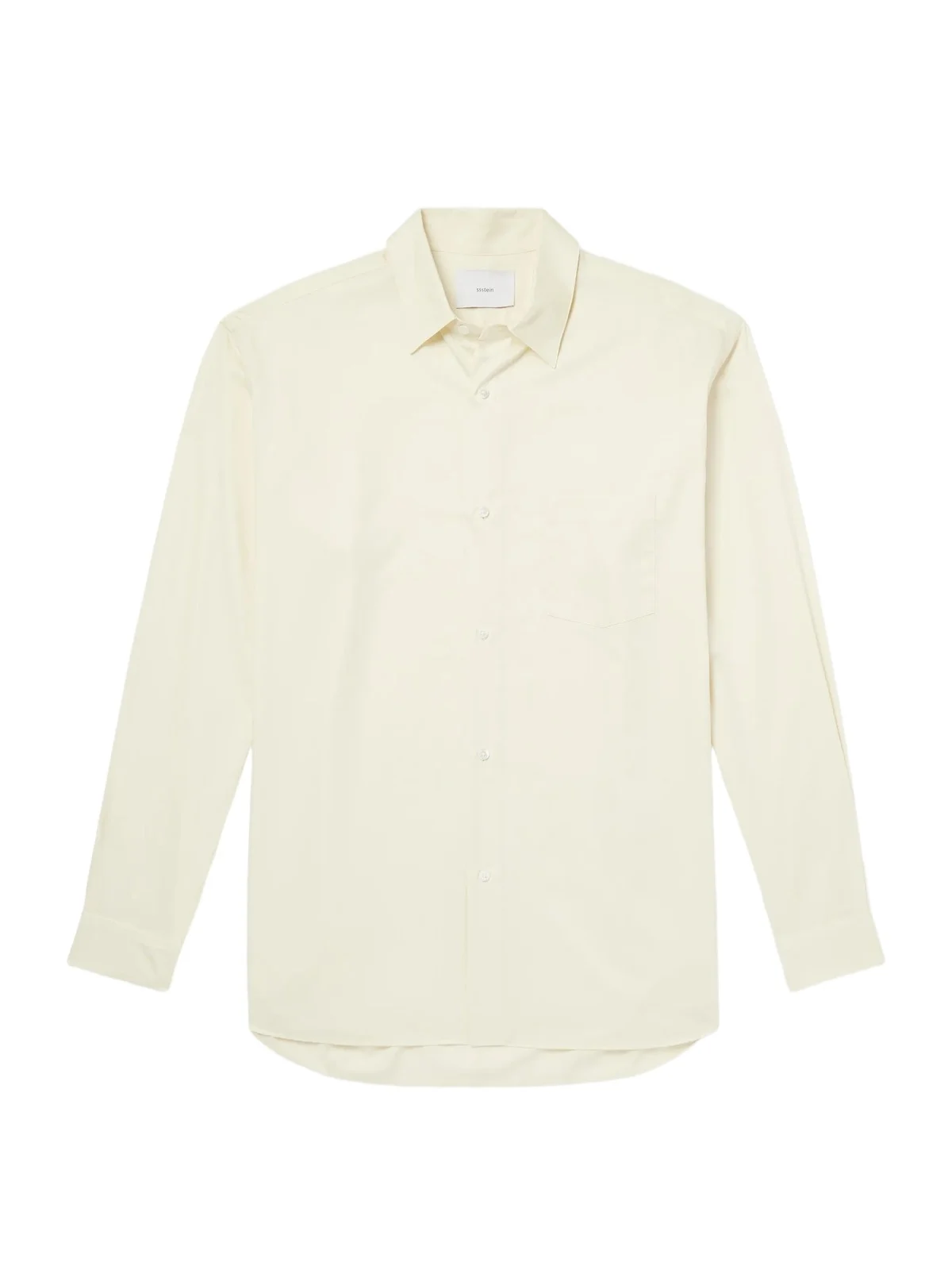 ssstein Cotton-Satin Shirt - Men