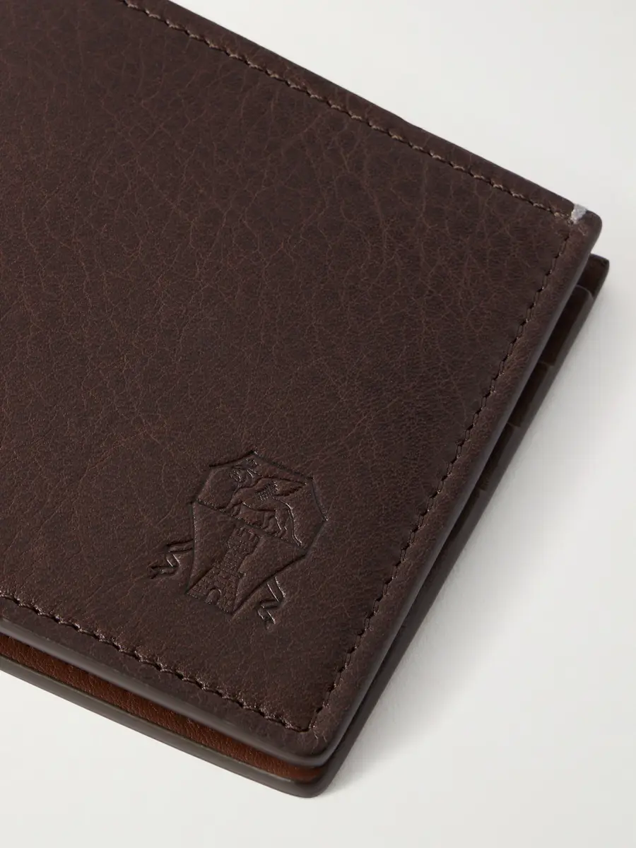 Brunello Cucinelli Logo-Debossed Leather Billfold Wallet - Men | Thumbnail 3 Brunello Cucinelli Logo-Debossed Leather Billfold Wallet - Men | Thumbnail 3