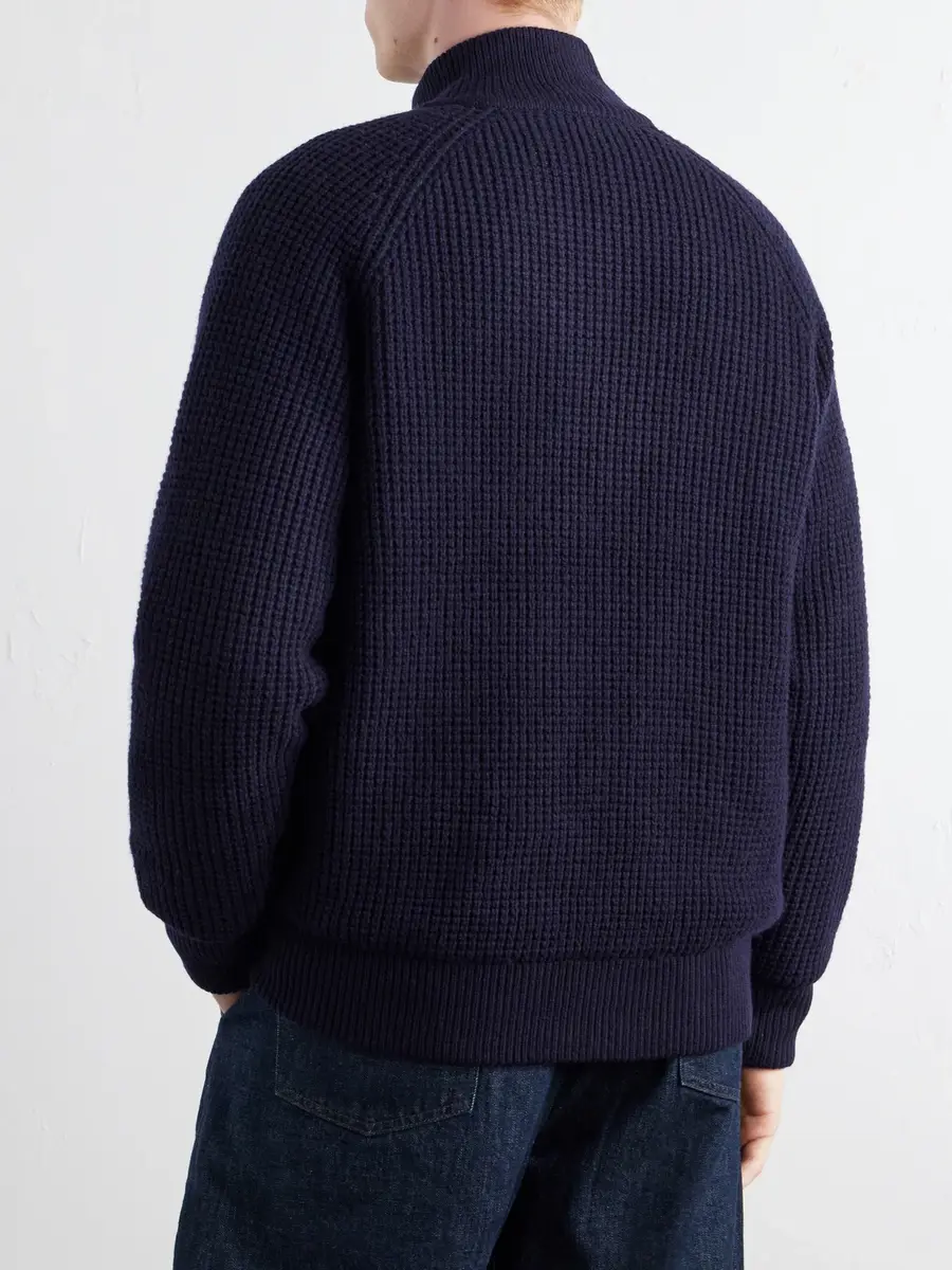 Altea Padded Virgin Wool Bomber Jacket - Men | Thumbnail 4 Altea Padded Virgin Wool Bomber Jacket - Men | Thumbnail 4