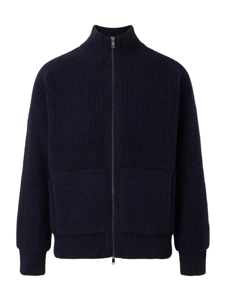Altea Padded Virgin Wool Bomber Jacket - Men