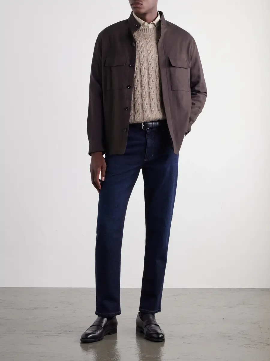 Zegna Roccia Straight-Leg Jeans - Men | Thumbnail 2 Zegna Roccia Straight-Leg Jeans - Men | Thumbnail 2