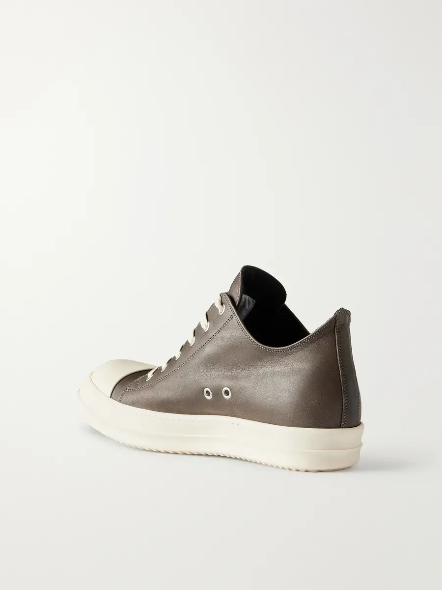 Rick Owens Ramones Sneakers Leather Sneakers - Men | Thumbnail 4 Rick Owens Ramones Sneakers Leather Sneakers - Men | Thumbnail 4