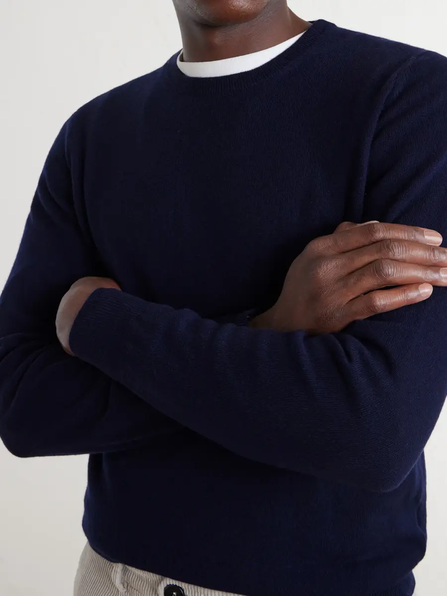 FEDELI Argentina Cashmere Sweater - Men | Thumbnail 5