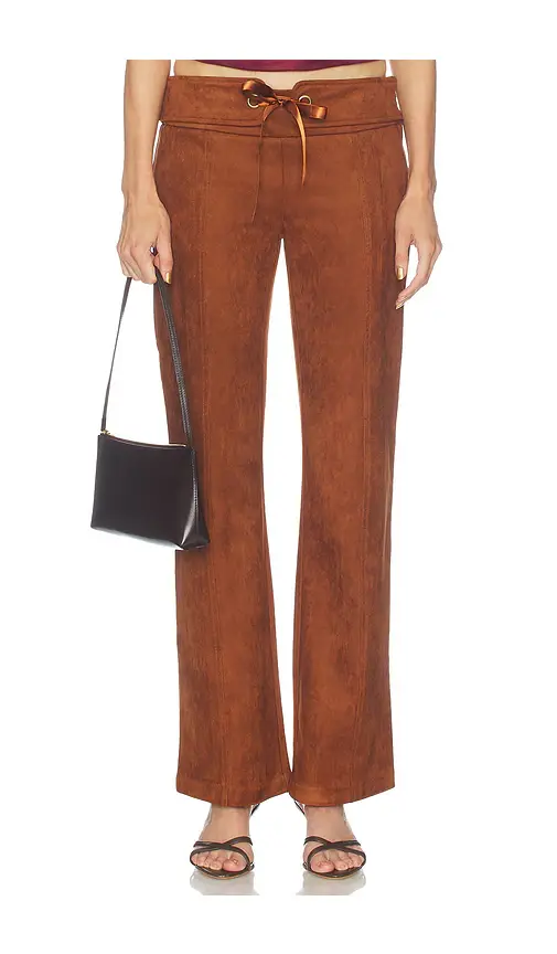 Amanda Uprichard x REVOLVE Robin Suede Pants | Image 1 Amanda Uprichard x REVOLVE Robin Suede Pants | Image 1