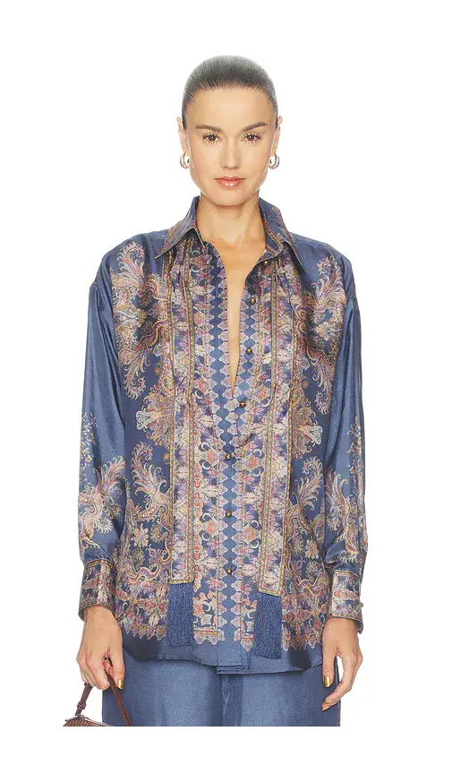 Zimmermann Valiant Relaxed Shirt | Thumbnail 2 Zimmermann Valiant Relaxed Shirt | Thumbnail 2