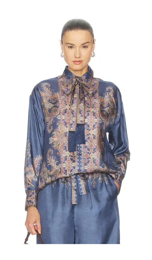 Zimmermann Valiant Relaxed Shirt | Image 1 Zimmermann Valiant Relaxed Shirt | Image 1
