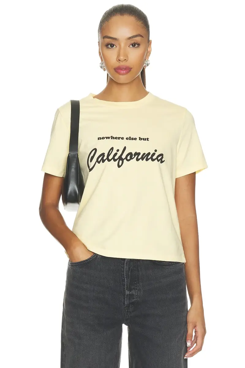 DEPARTURE Nowhere Else But California Boxy Tee