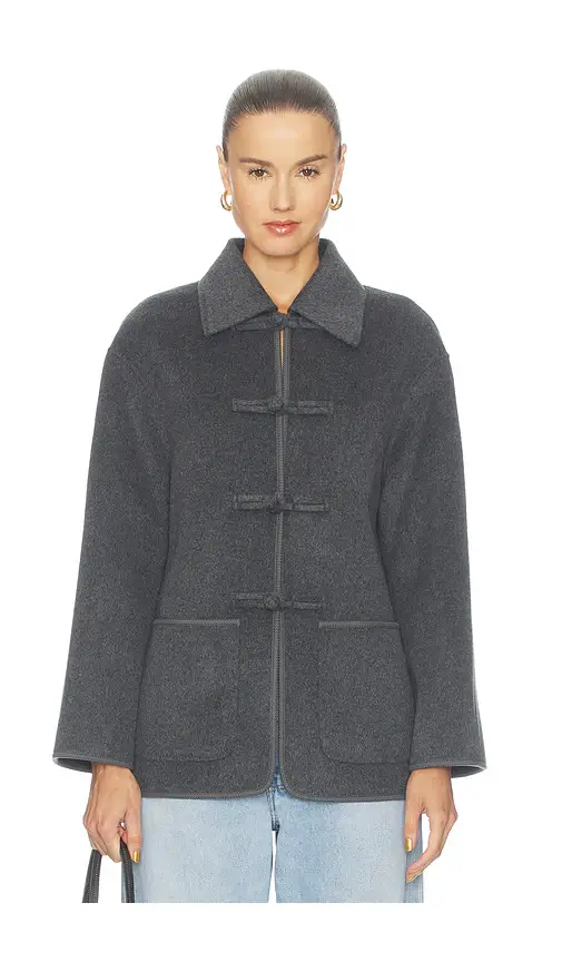 Rohe Double Faced Wool Pankou Closure Jacket | Image 1 Rohe Double Faced Wool Pankou Closure Jacket | Image 1