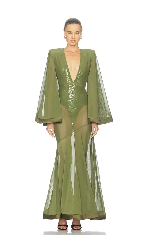 Illusion Survives Love 2 Pc Mesh Gown Illusion Survives Love 2 Pc Mesh Gown