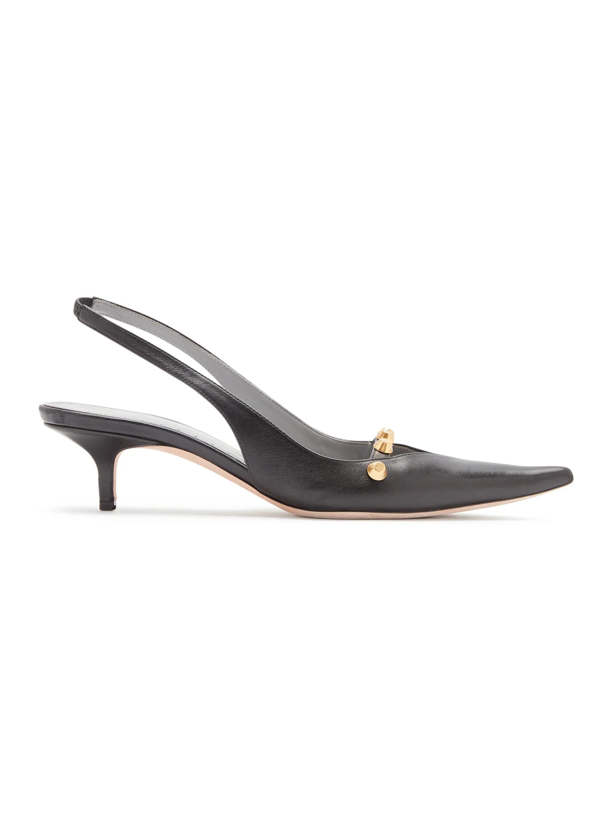 Midnight City Slingback Leather Pumps Midnight City Slingback Leather Pumps