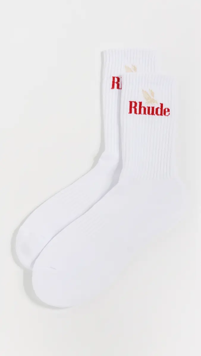 Rhude Rossa Logo Socks | Thumbnail 2