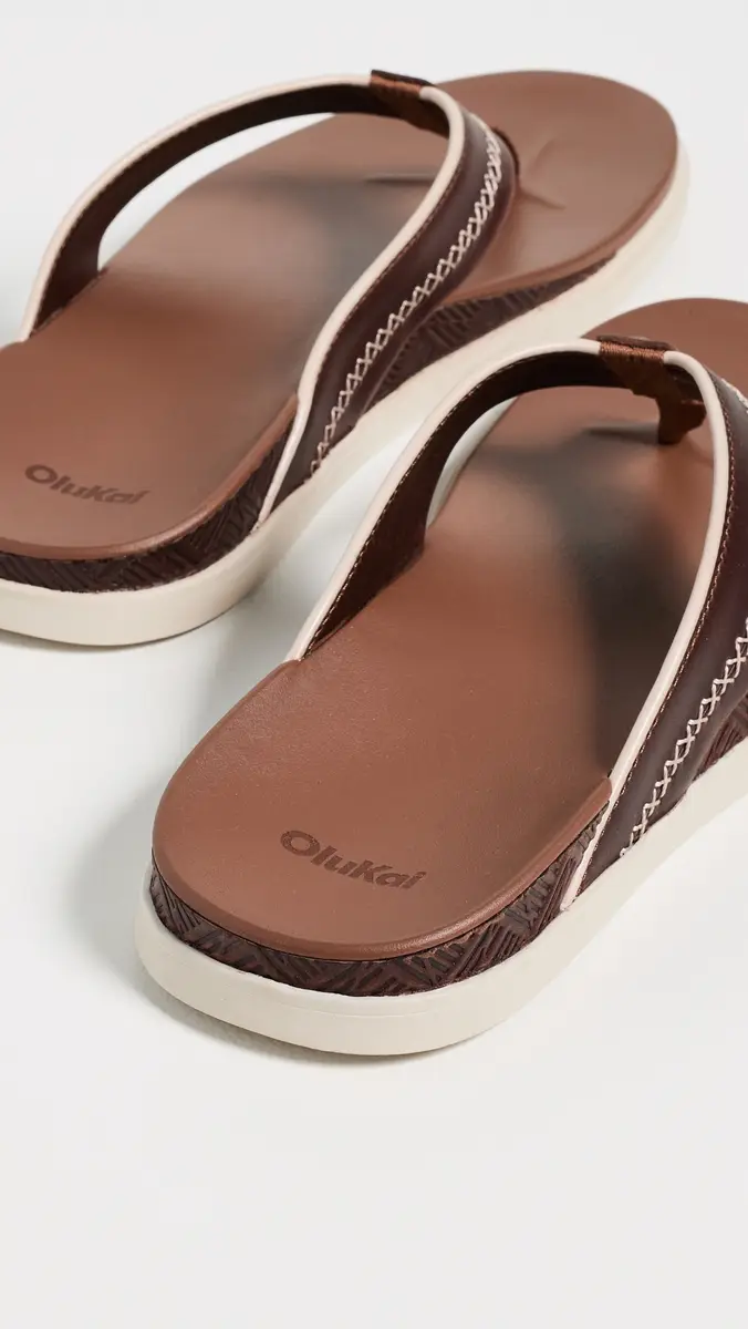 OluKai Shoreline Leather Sandals | Thumbnail 3 OluKai Shoreline Leather Sandals | Thumbnail 3