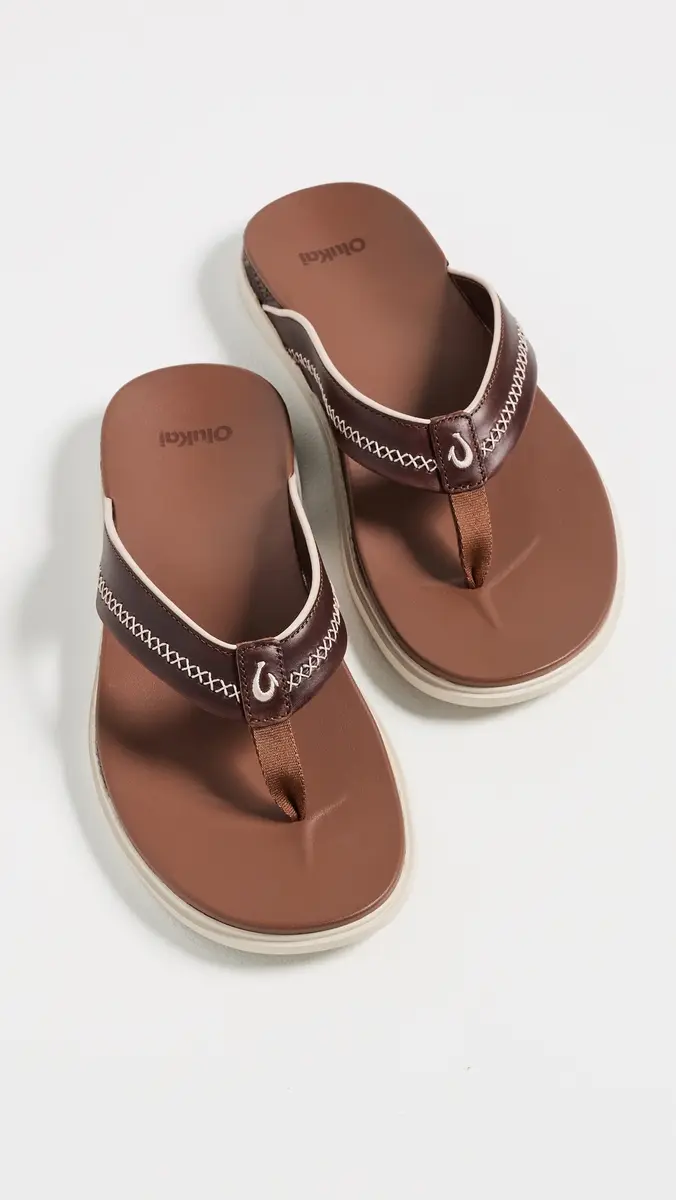 OluKai Shoreline Leather Sandals | Thumbnail 4 OluKai Shoreline Leather Sandals | Thumbnail 4