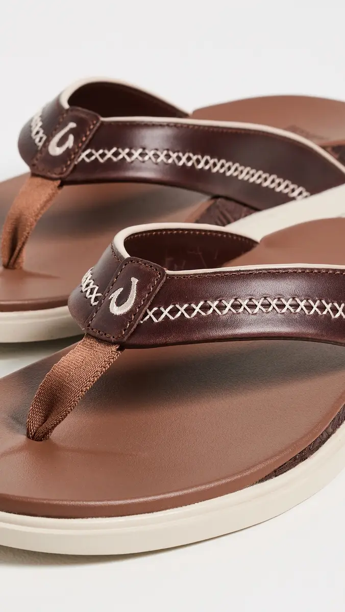 OluKai Shoreline Leather Sandals | Thumbnail 5 OluKai Shoreline Leather Sandals | Thumbnail 5