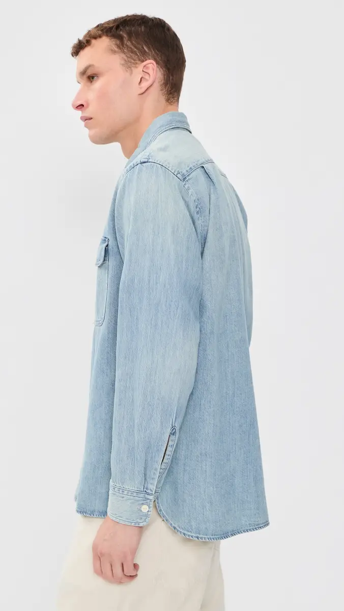 Madewell Denim Button Down Shirt | Thumbnail 4 Madewell Denim Button Down Shirt | Thumbnail 4