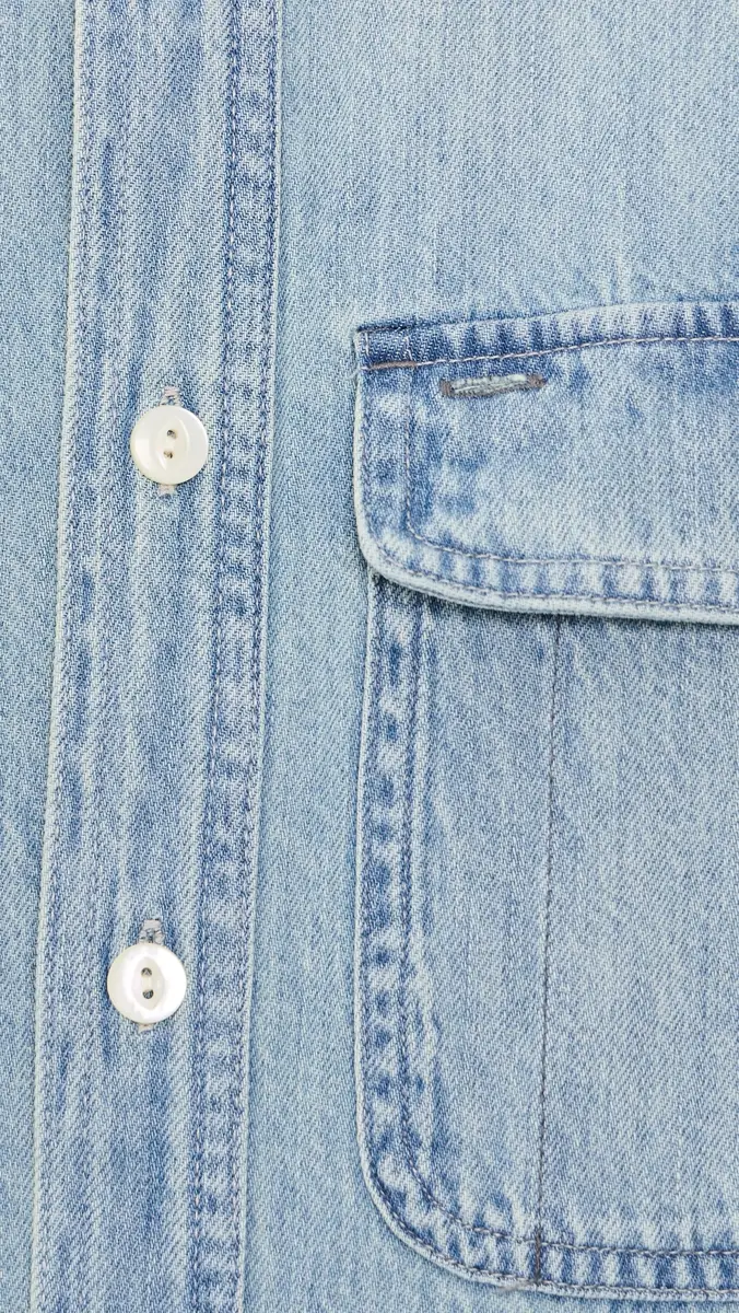 Madewell Denim Button Down Shirt | Thumbnail 6 Madewell Denim Button Down Shirt | Thumbnail 6