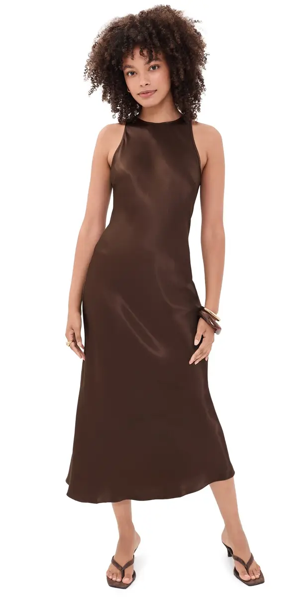 RAILS olene atin Dress Espresso | Image 1 RAILS olene atin Dress Espresso | Image 1