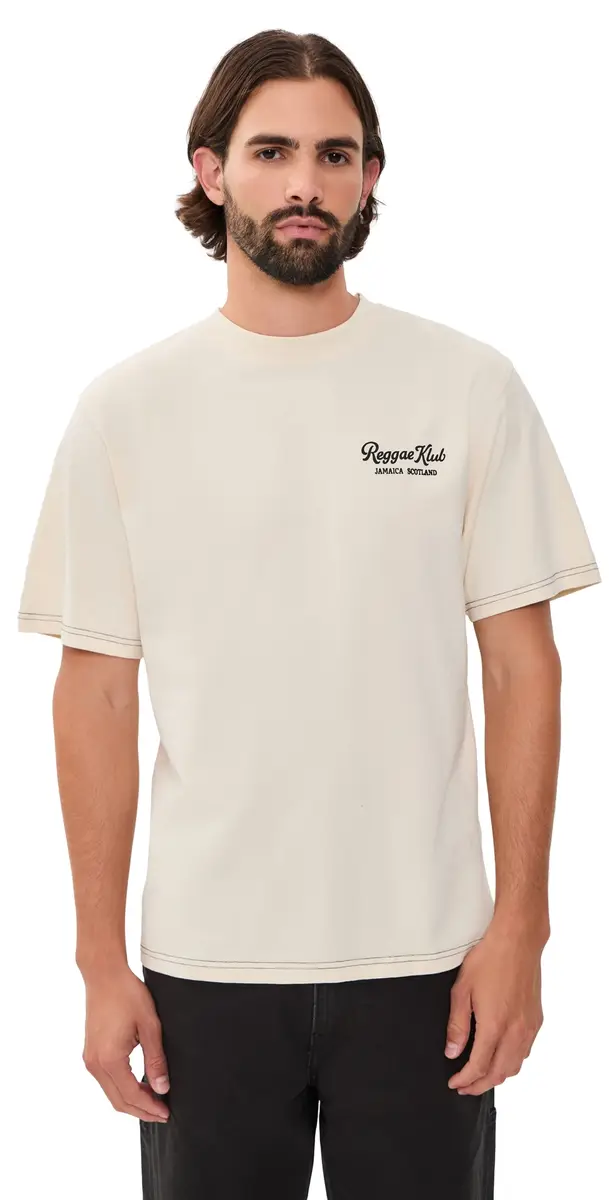 Nicholas Daley ion Tee Rice White | Image 1 Nicholas Daley ion Tee Rice White | Image 1