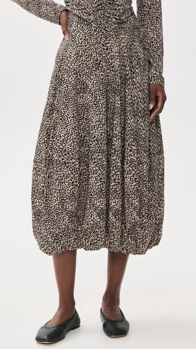 Sea Charlize Print Bubble Midi Skirt | Thumbnail 2 Sea Charlize Print Bubble Midi Skirt | Thumbnail 2
