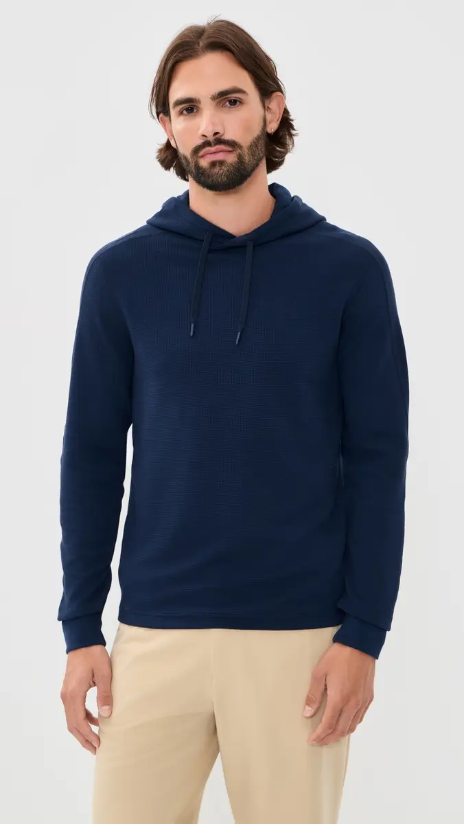 RLX Ralph Lauren Performance Tech Waffle Knit Hoodie | Thumbnail 2