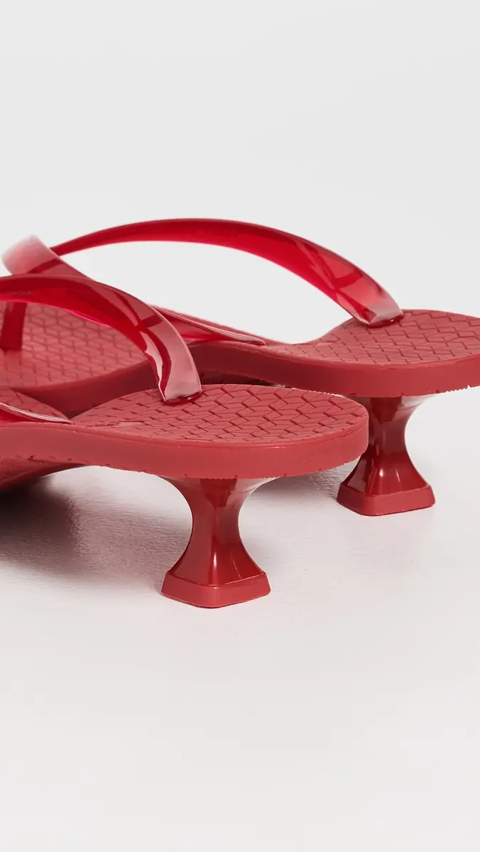 Tory Burch Jelly Heel Flip Flops | Thumbnail 4