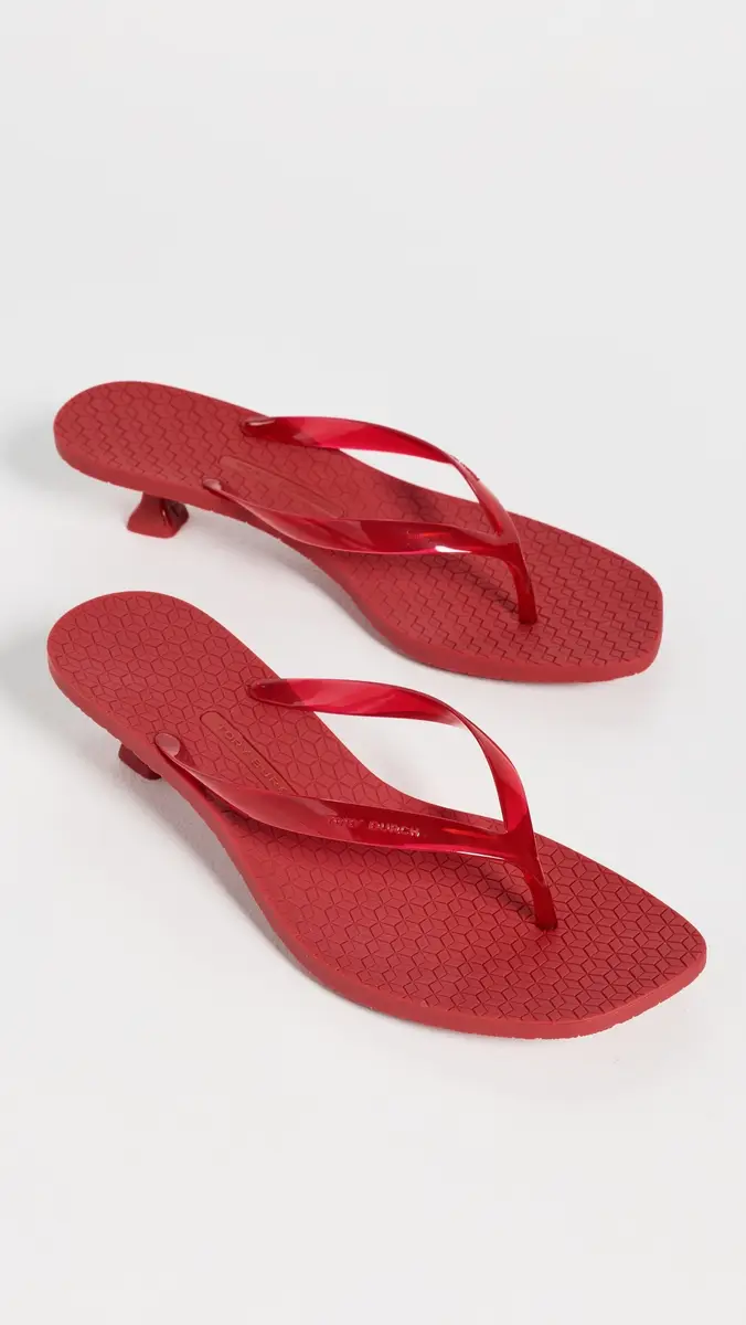 Tory Burch Jelly Heel Flip Flops | Thumbnail 5