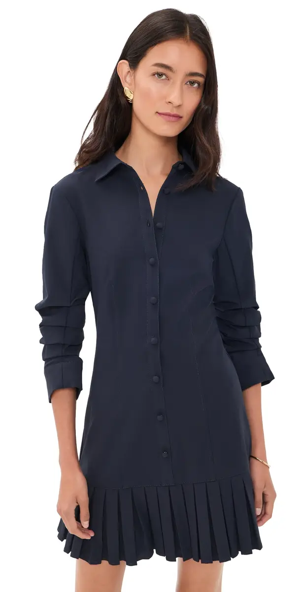 Cinq à Sept Lucilla Dress Navy | Image 1 Cinq à Sept Lucilla Dress Navy | Image 1