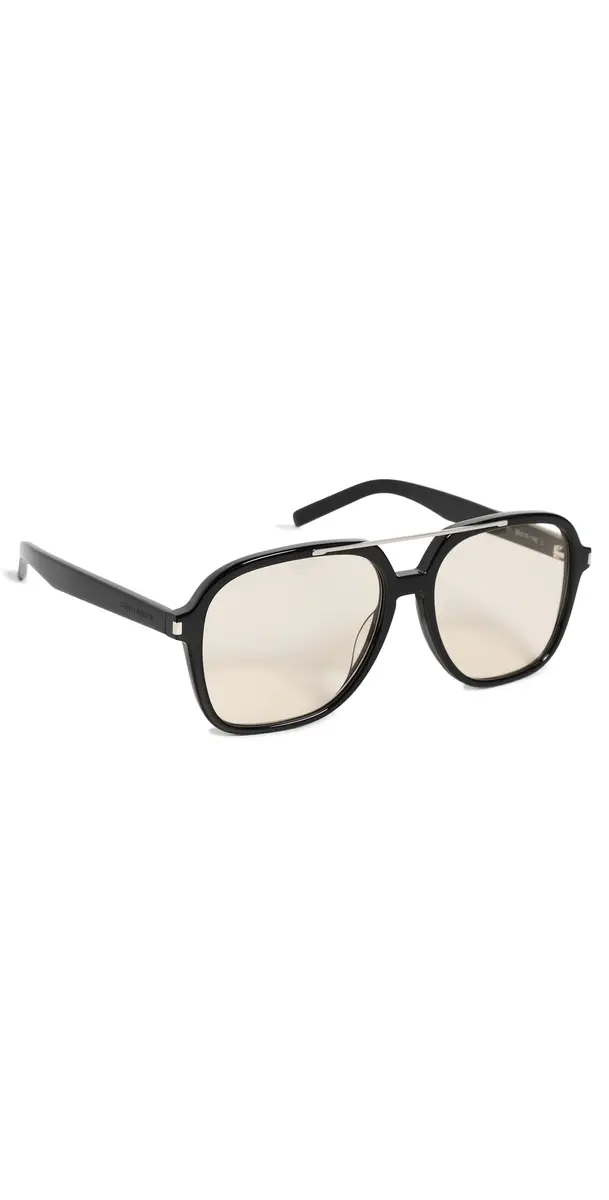 Saint Laurent SL 545 Sunglasses Black/Yellow One Size | Image 1 Saint Laurent SL 545 Sunglasses Black/Yellow One Size | Image 1