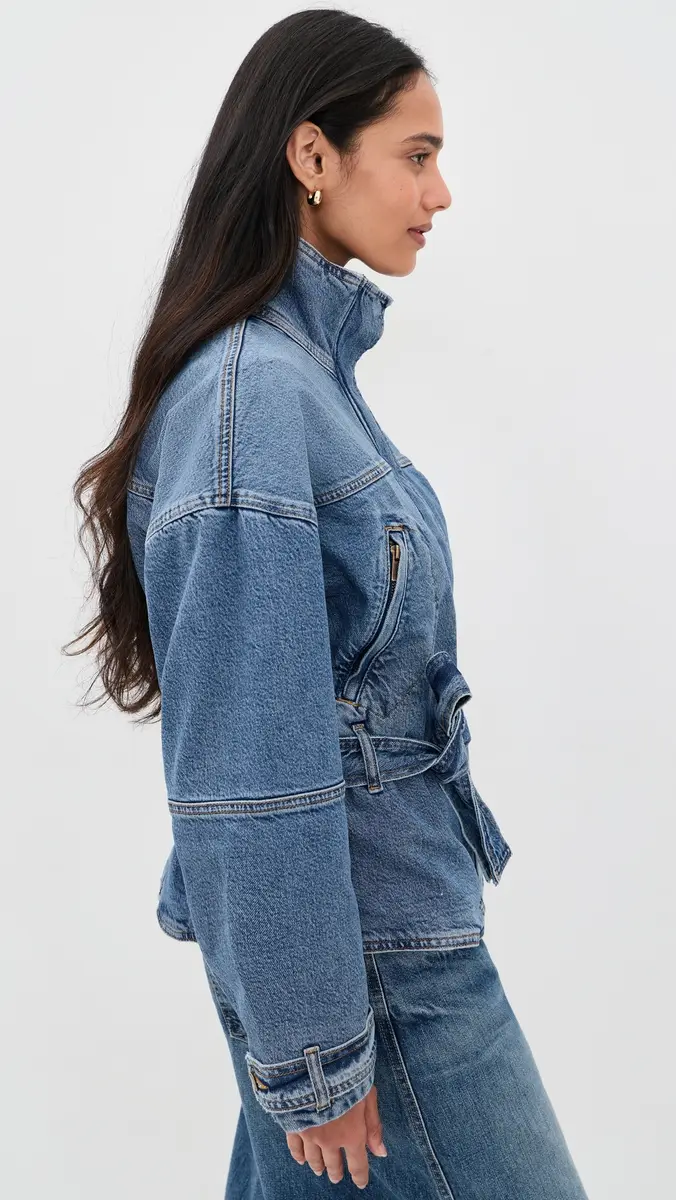 Ramy Brook Robin Denim Jacket | Thumbnail 4 Ramy Brook Robin Denim Jacket | Thumbnail 4
