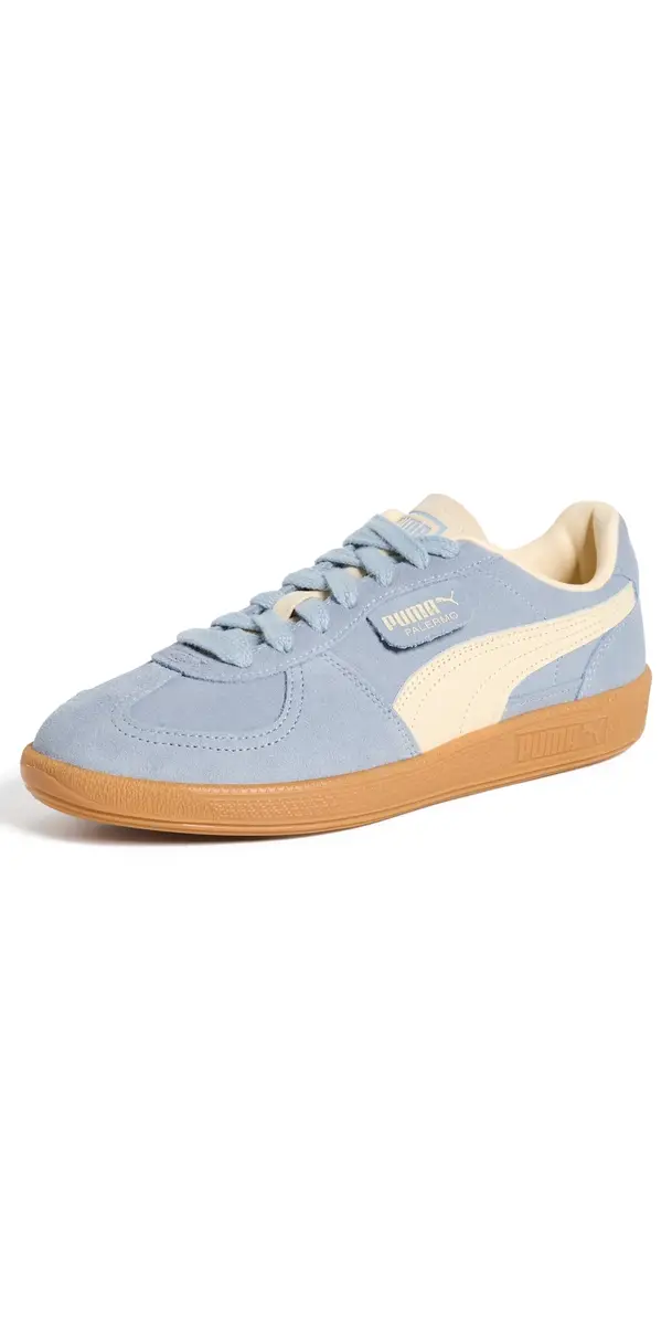 Puma Palermo Sneakers Sea Illusion/Buttercream | Image 1 Puma Palermo Sneakers Sea Illusion/Buttercream | Image 1