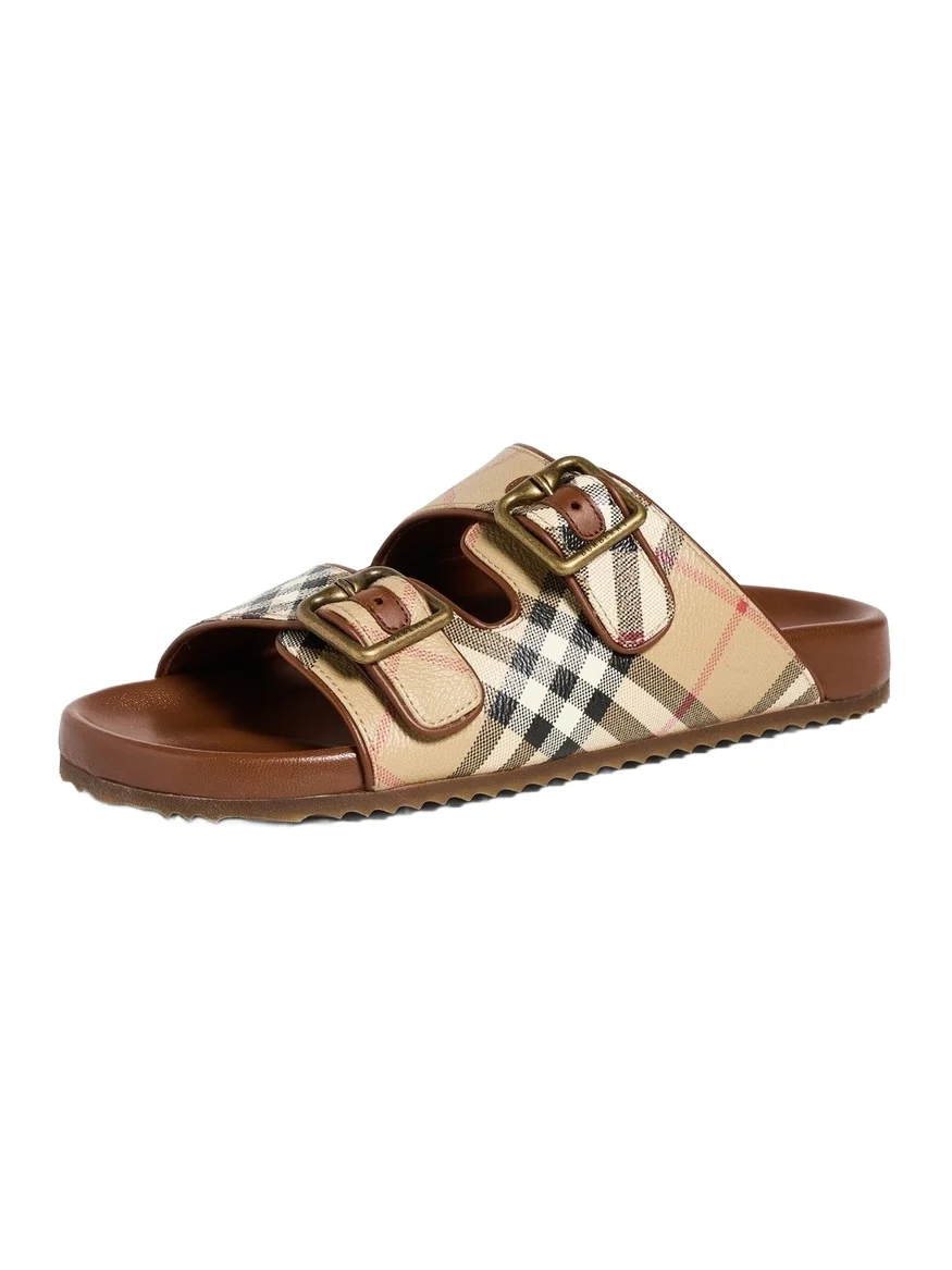 Urchin Checkered Sandals