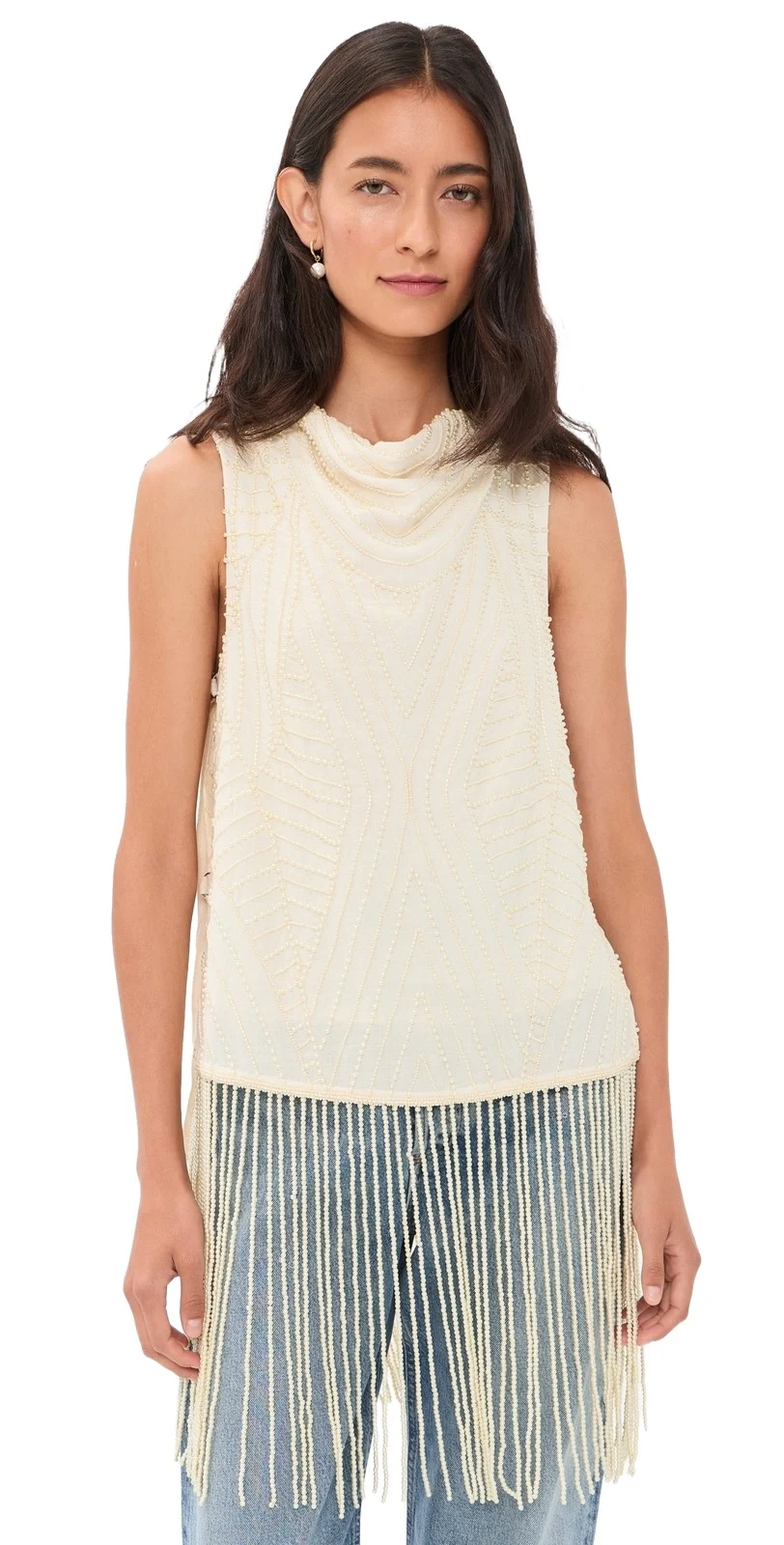 Carlotta Fringe Top