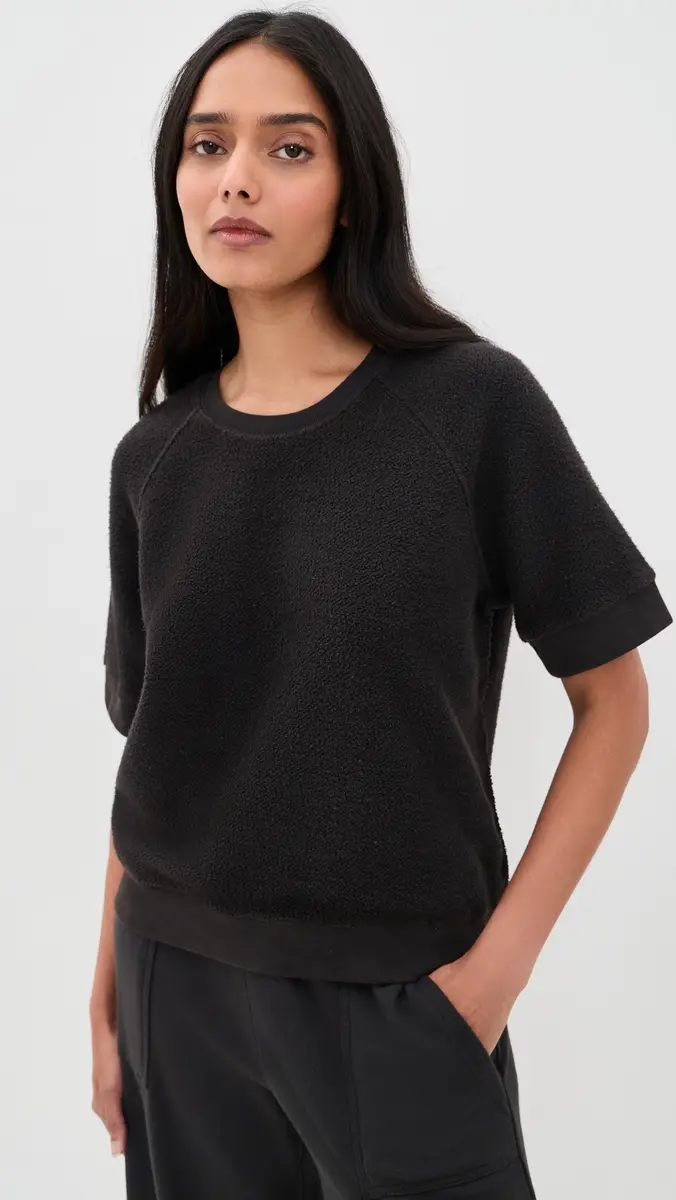perfectwhitetee Kennedy Core Fleece Short Sleeve Tee | Thumbnail 2 perfectwhitetee Kennedy Core Fleece Short Sleeve Tee | Thumbnail 2