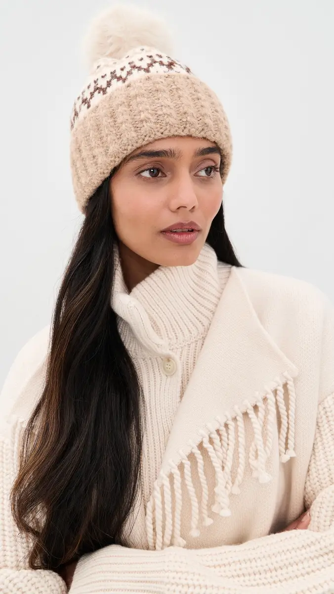 Hat Attack Fair Isle Knit Beanie | Thumbnail 3