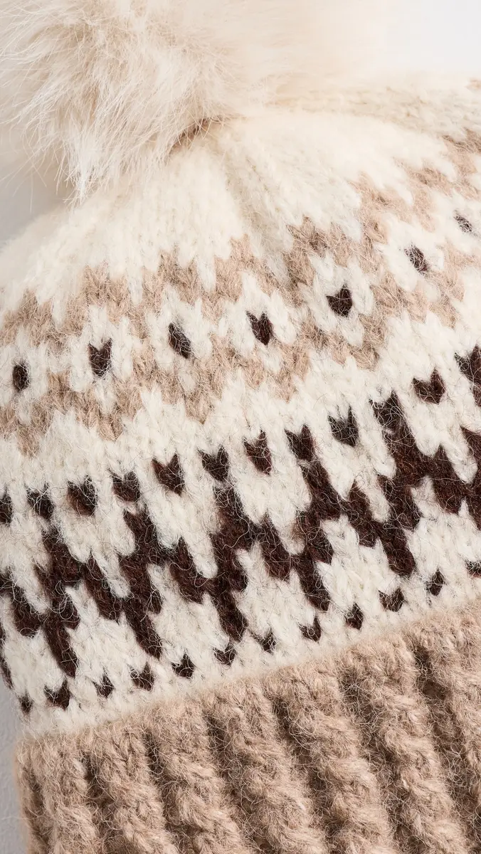 Hat Attack Fair Isle Knit Beanie | Thumbnail 4