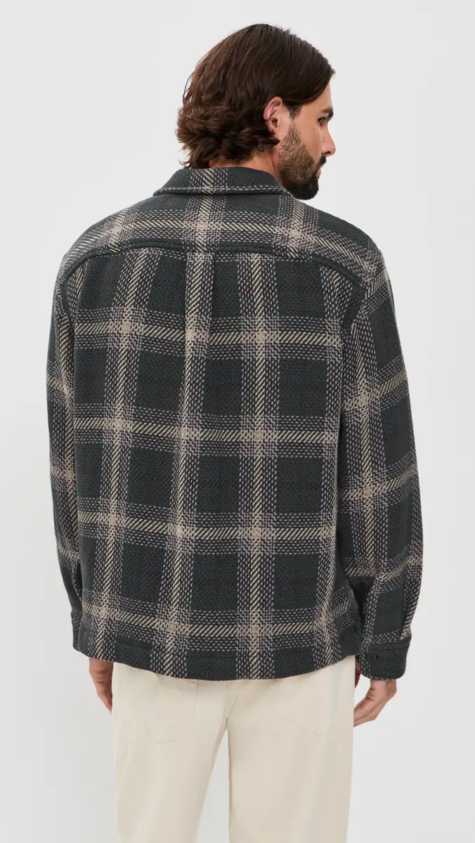 Madewell Chunky Twill Shirt Shacket | Thumbnail 3 Madewell Chunky Twill Shirt Shacket | Thumbnail 3