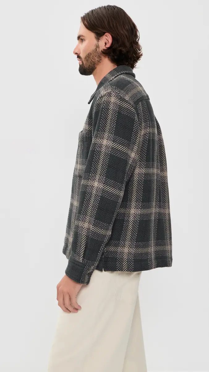 Madewell Chunky Twill Shirt Shacket | Thumbnail 4 Madewell Chunky Twill Shirt Shacket | Thumbnail 4