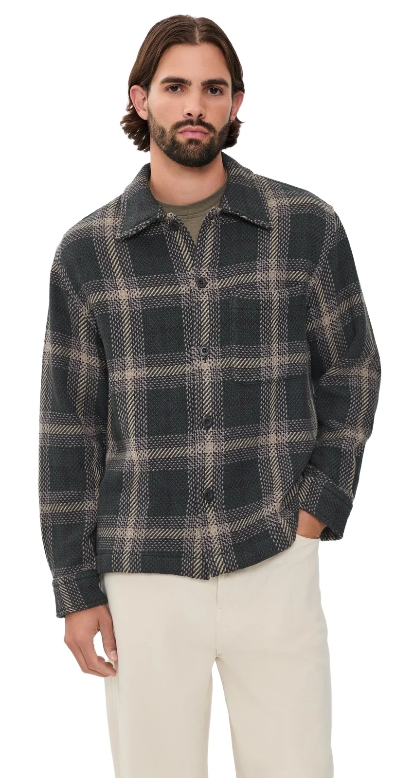 Madewell Chunky Twill Shirt Shacket