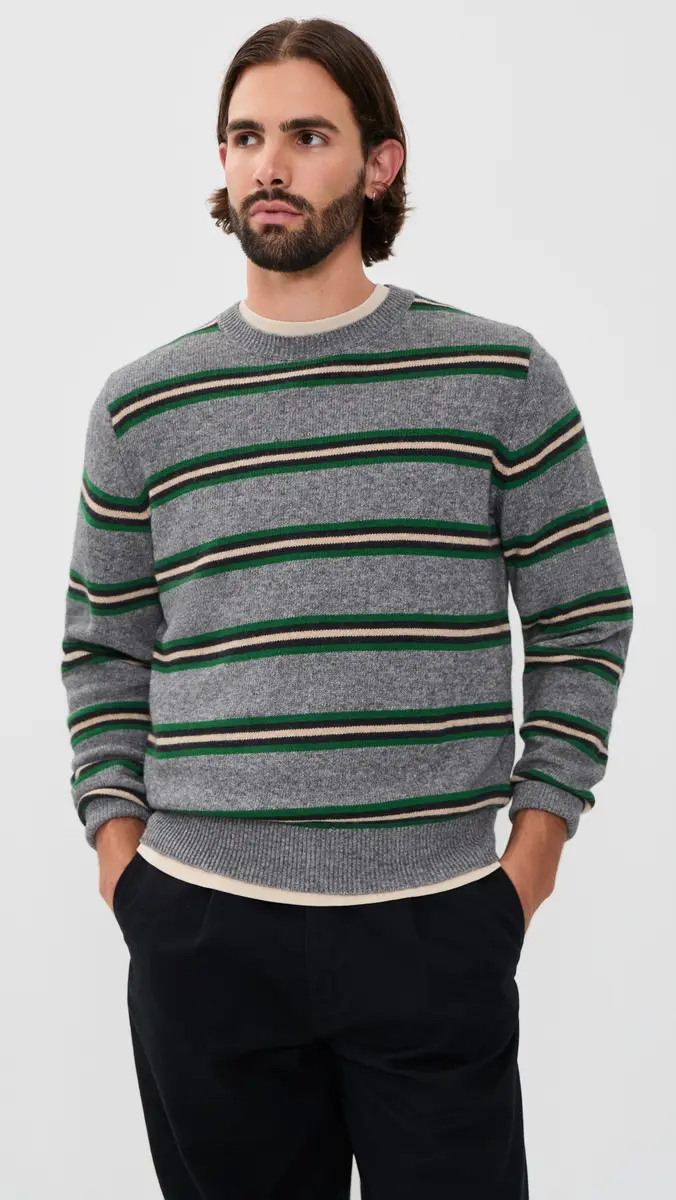 Madewell Frances Stripe Crew Sweater | Thumbnail 2