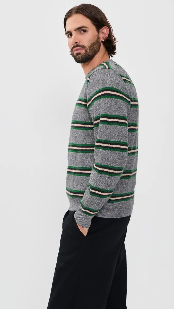 Madewell Frances Stripe Crew Sweater | Thumbnail 4