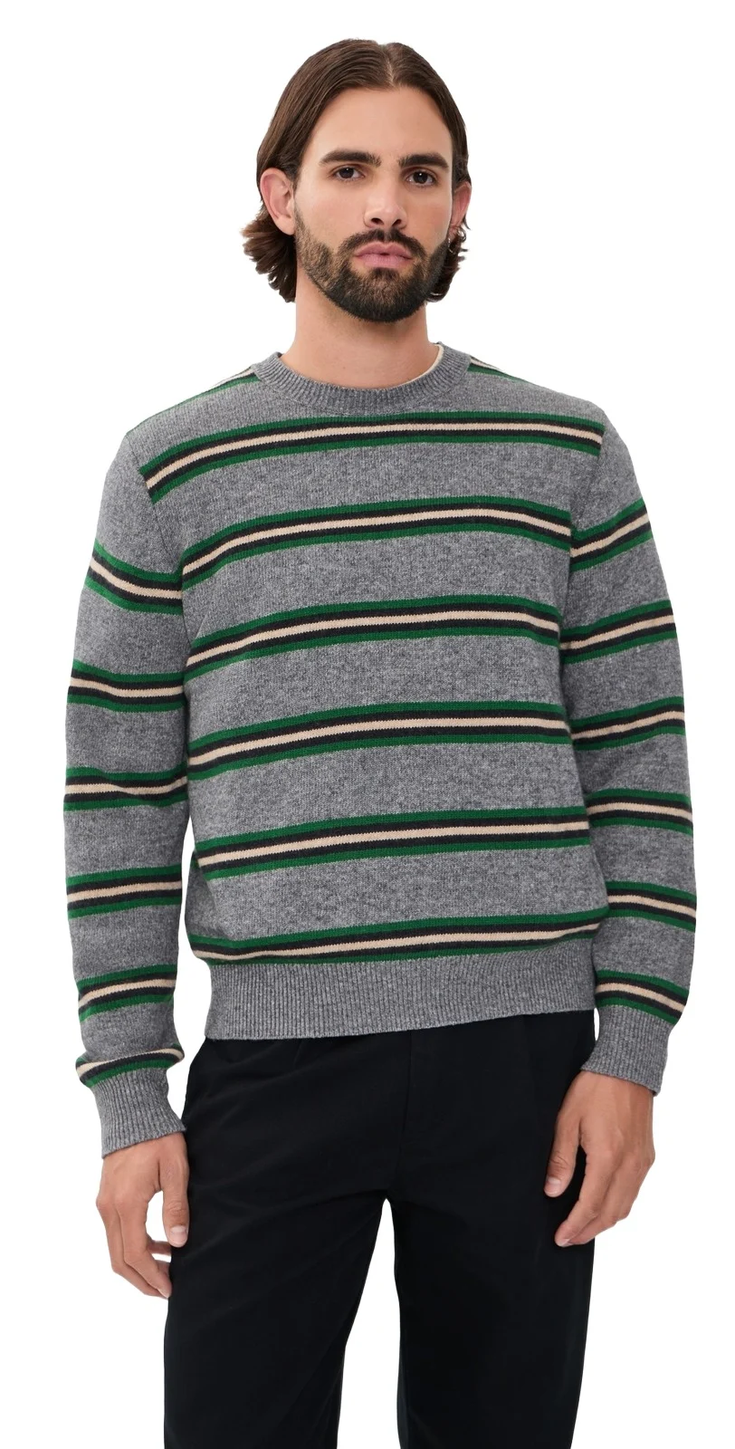 Madewell Frances Stripe Crew Sweater